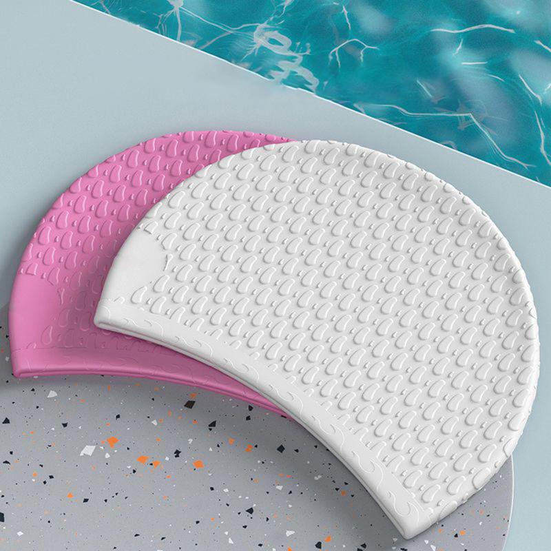 Swim Hat Silicone - Profesjonalna silikonowa czapka pływacka z ochroną