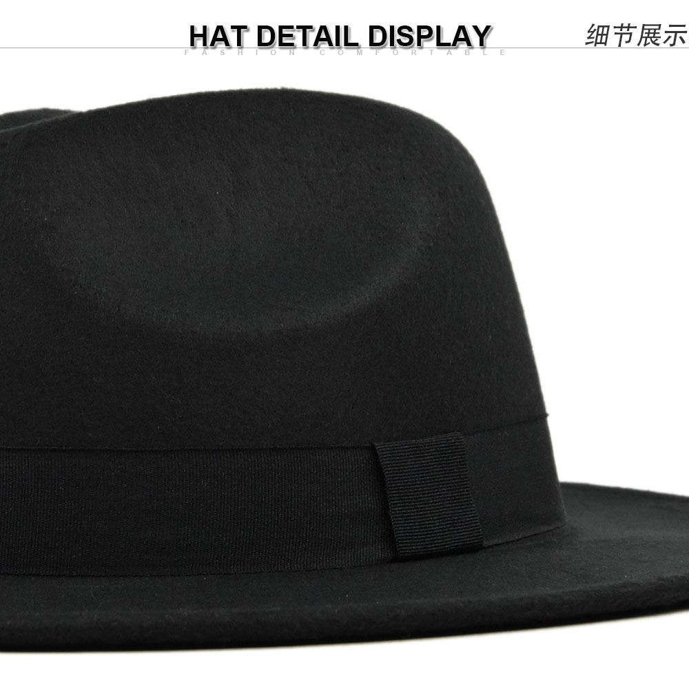 Nowy Vintage Fedora Męski Wełn – Fedora Hat Wool recenzja i cena