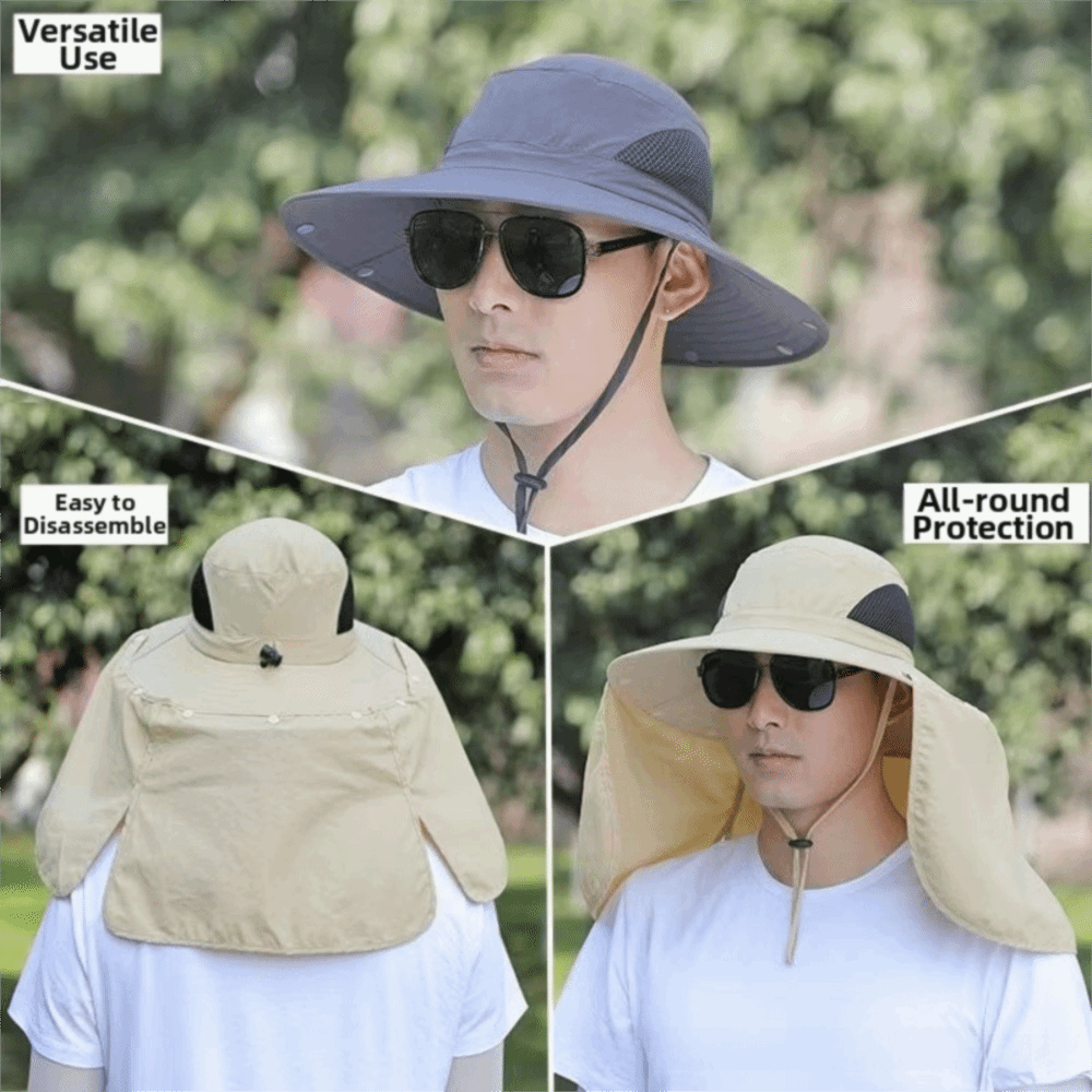 Modny męski kapelusz przeciwsł – Visor Sun Hat recenzja i cena