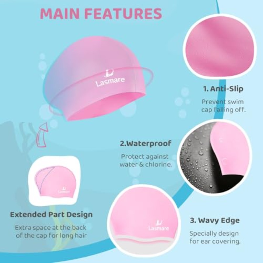 Czepek pływacki z długimi włos – Swim Hat Silicone recenzja i cena