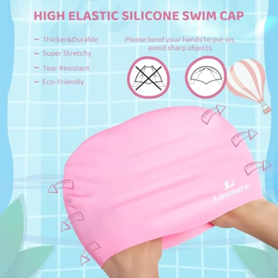 Czepek pływacki z długimi włos – Swim Hat Silicone recenzja i cena