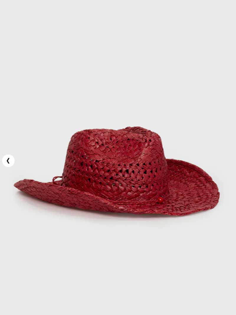 Kowbojski kapelusz czerwony rę – Cowboy Hat Straw recenzja i cena
